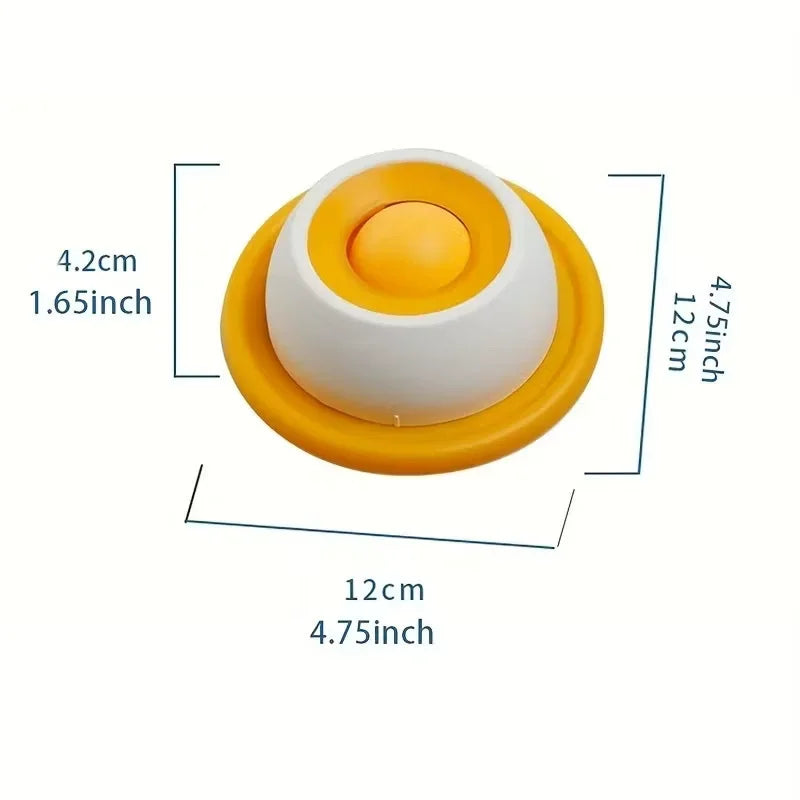 Slow Feeder Lick Mat For Dog Cat Enrichment Toy Mental Stimulation Puzzle Feeder Durable Chew Resistant Anti Tip Anti Slip Bowl