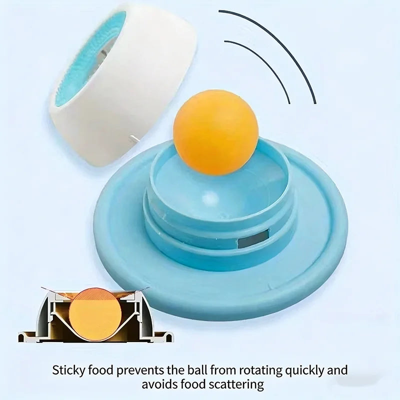 Slow Feeder Lick Mat For Dog Cat Enrichment Toy Mental Stimulation Puzzle Feeder Durable Chew Resistant Anti Tip Anti Slip Bowl