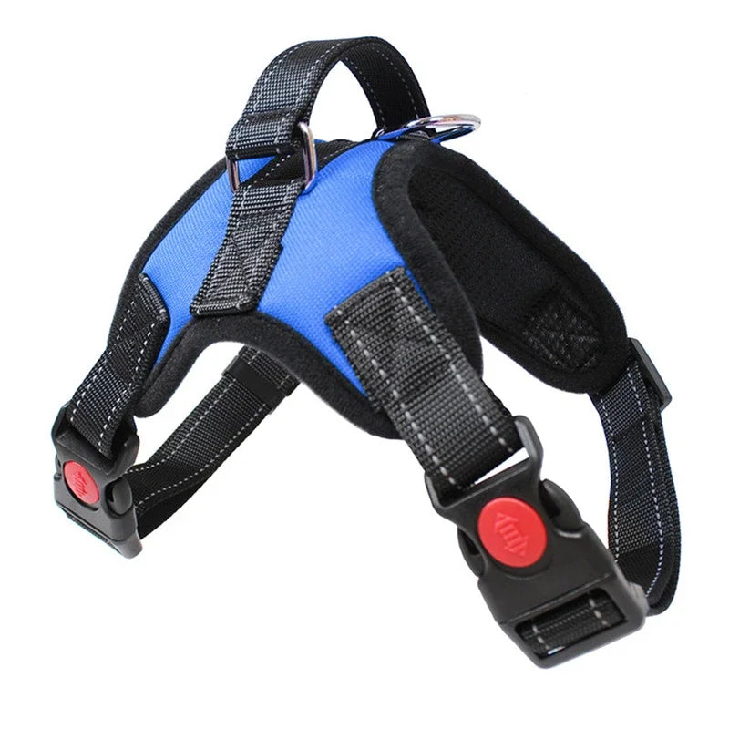 Dog Harness And Leash Set No Pull Adjustable Comfortable with Easy Control Handle Outdoor Running Walking Hand Free Lead Leash