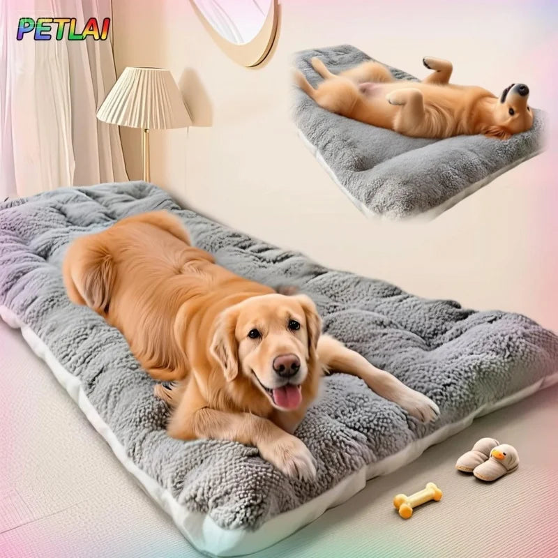 Dog bed mat Large Size Sleeping Pad For winter use keep warm Double-sided Use