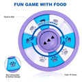 Dog Slow Feeder Bowl Cats Puzzle Toy Snack Storage Food Dispenser Boredom Buster Pet Dish Unique Puzzle Design IQ Training Game