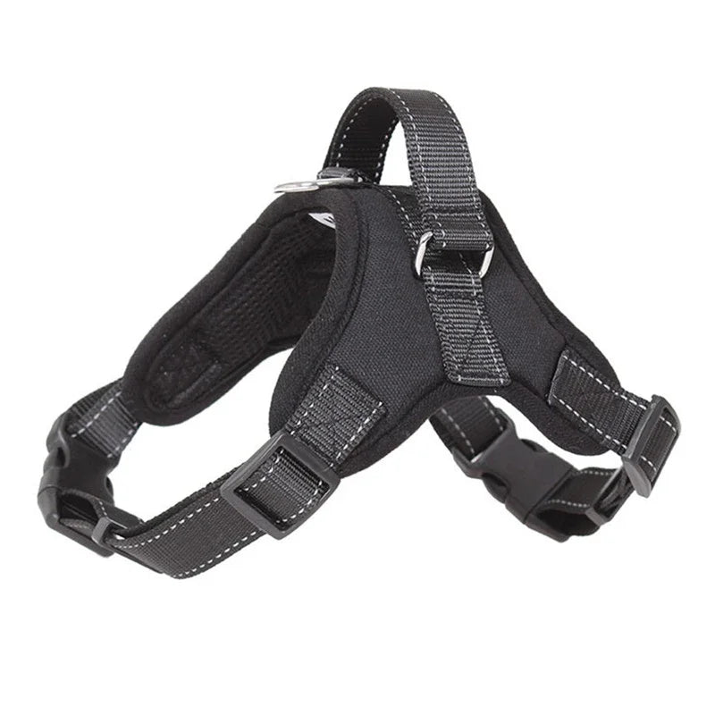 Dog Harness And Leash Set No Pull Adjustable Comfortable with Easy Control Handle Outdoor Running Walking Hand Free Lead Leash